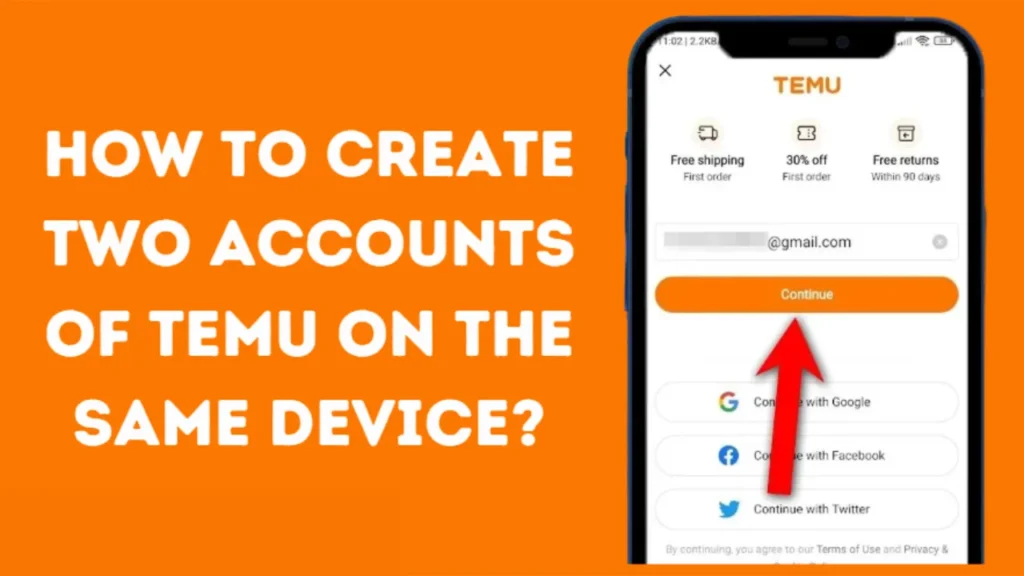 How To Create Two Accounts Of Temu On The Same Device?