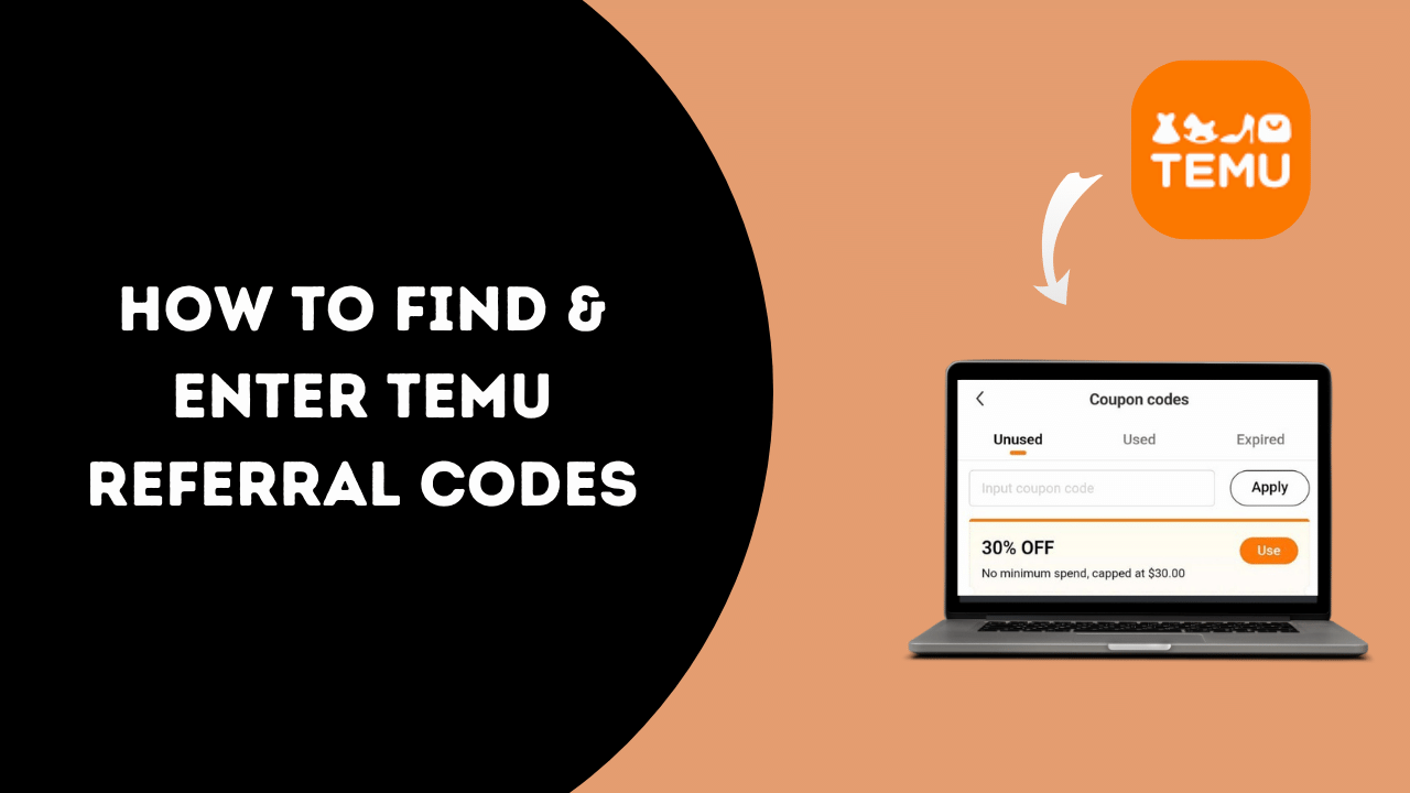 How to Find & Enter TEMU Referral Codes