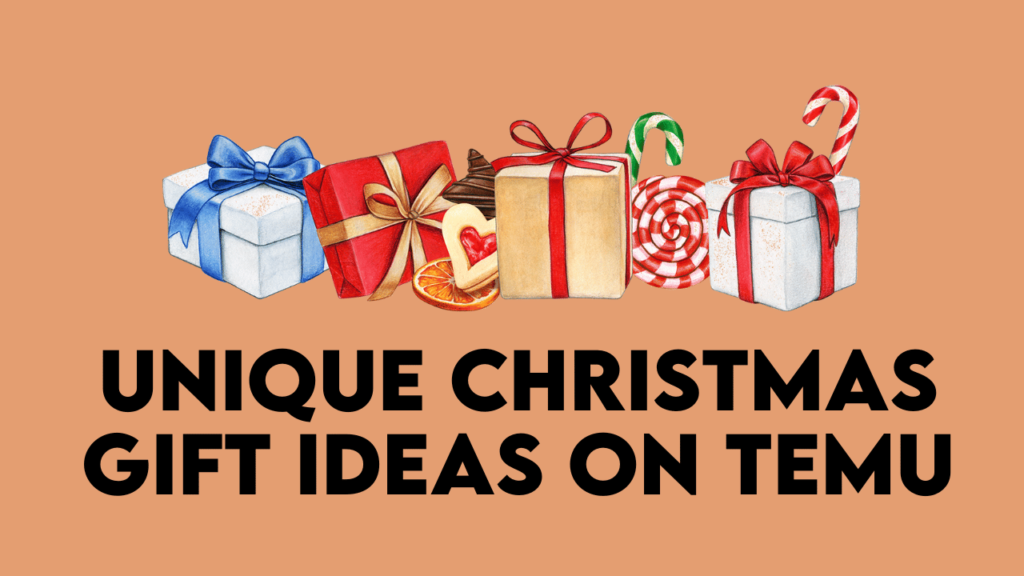 Unique Christmas Gift Ideas on TEMU