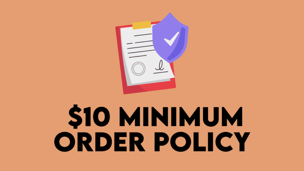 What is TEMU’s $10 Minimum Order Policy?